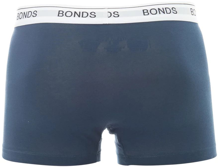 15 Pack Mens Bonds Guyfront Trunks Navy/White - Buy Now!