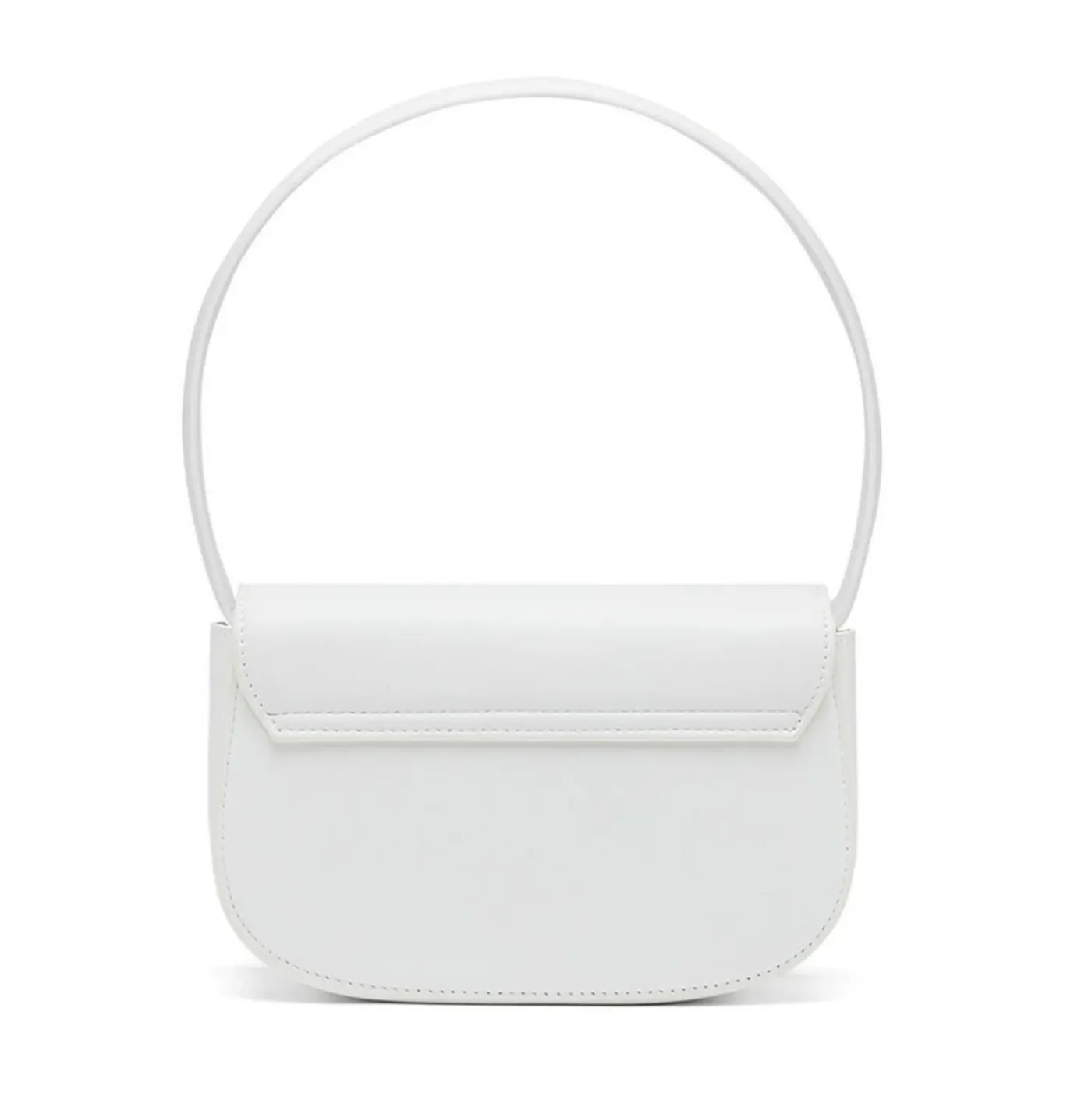 1DR Logo Plaque Shoulder Bag - White - Shop Now!