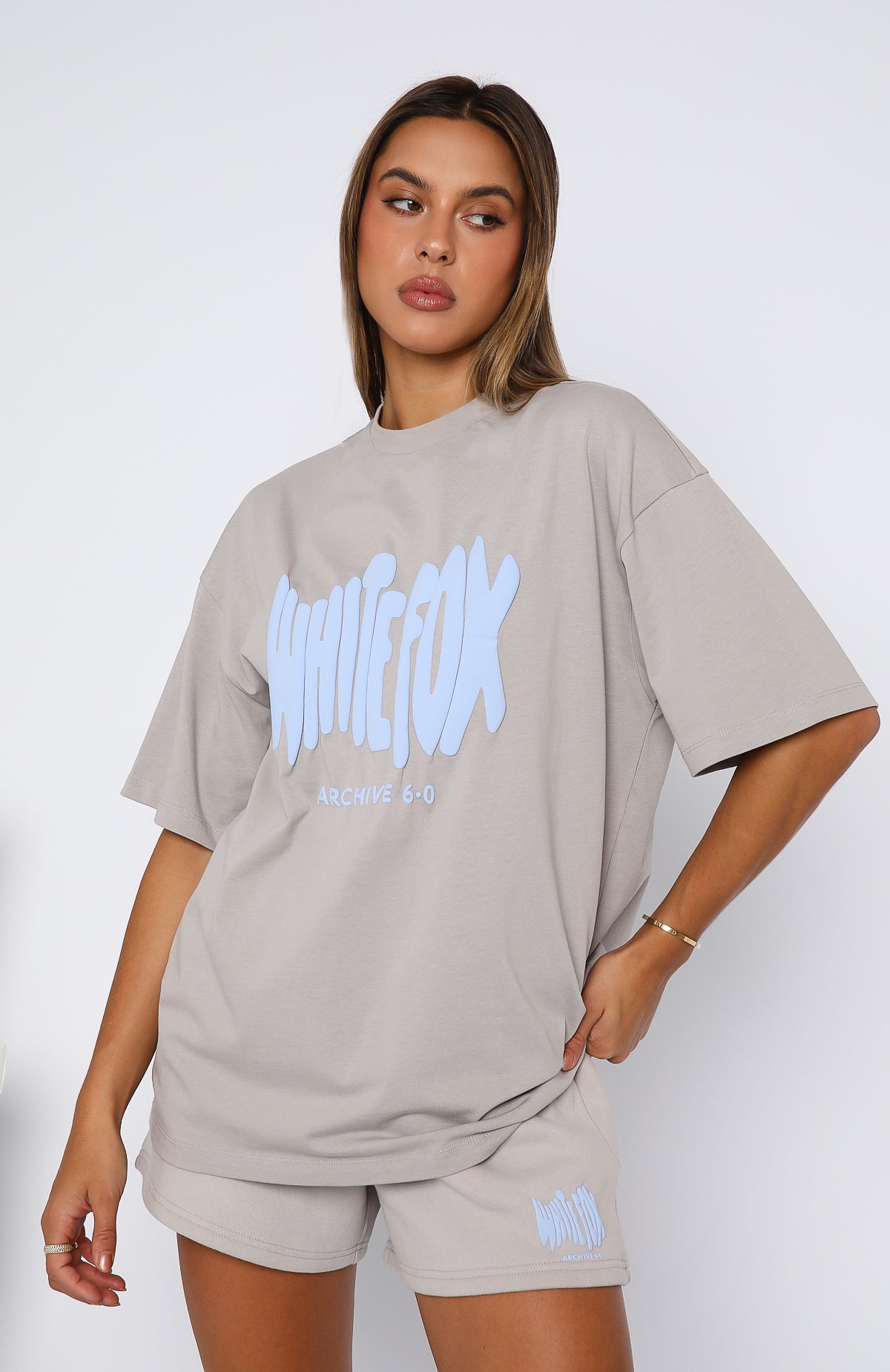 6.0 Oversized Tee - Dove | Archive