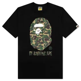 ABC Camo Tee - Black and Green by Bathing Ape