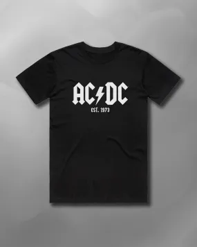 AC/DC Shirt - Established 1973 - Limited Edition - Rock Band T-Shirt