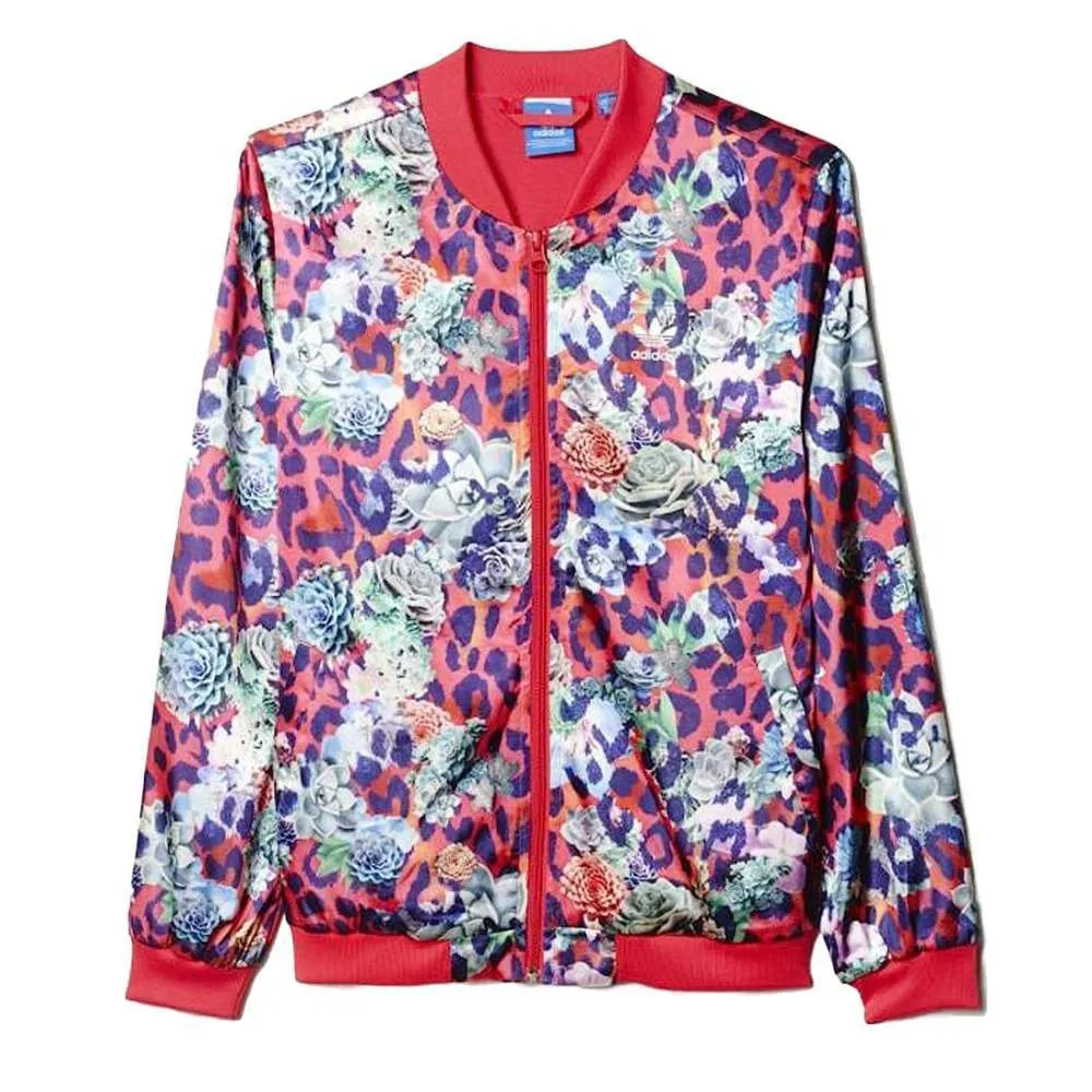 adidas Girls Originals Rose Satin Jacket