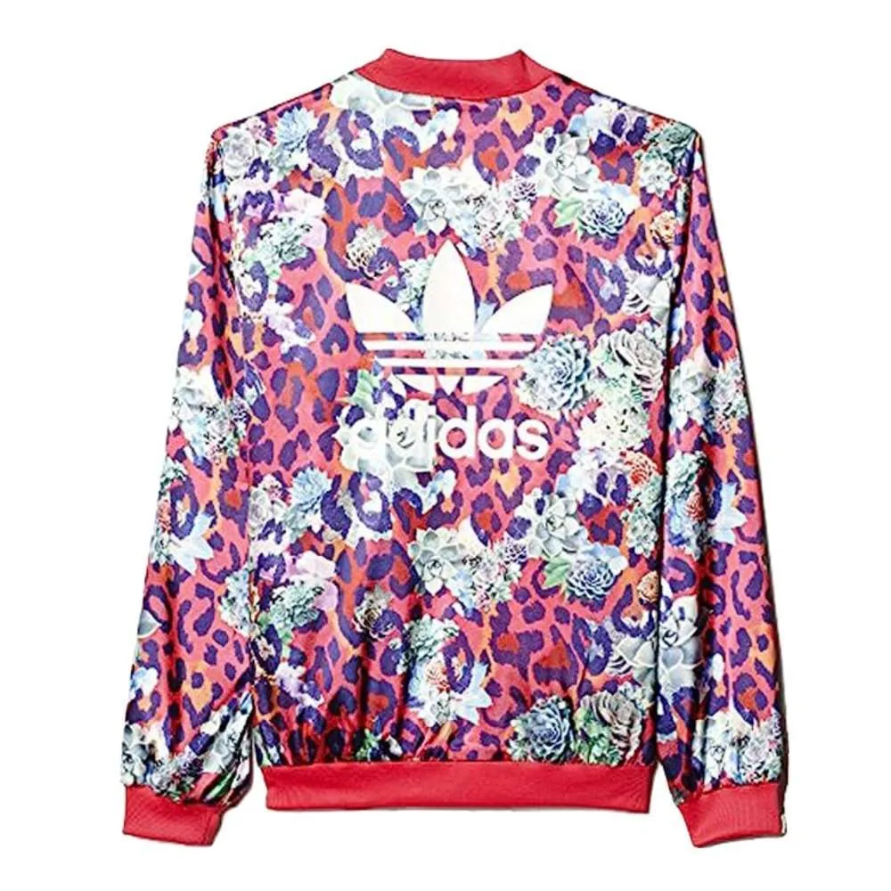 adidas Girls Originals Rose Satin Jacket