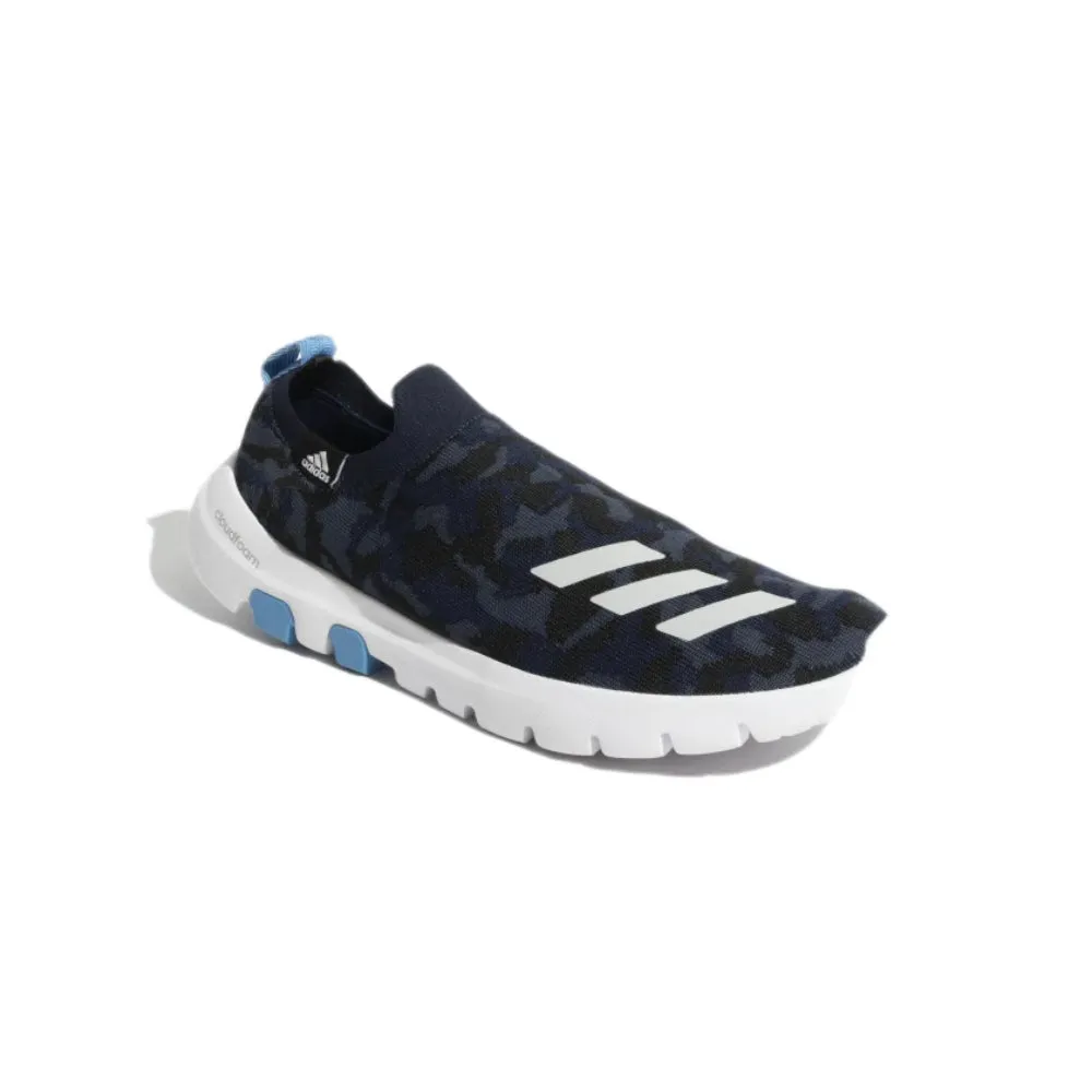 Adidas Men's Walkanew Running Shoe Navy Core Black Wonder Steel Stone