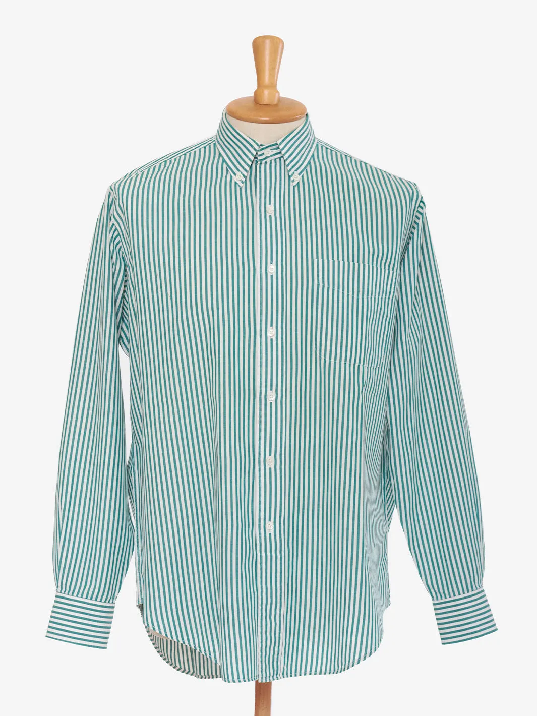 Alberto Aspesi Men's Striped Cotton Shirt