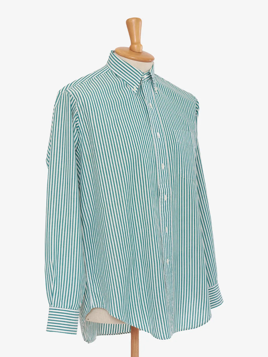 Alberto Aspesi Men's Striped Cotton Shirt