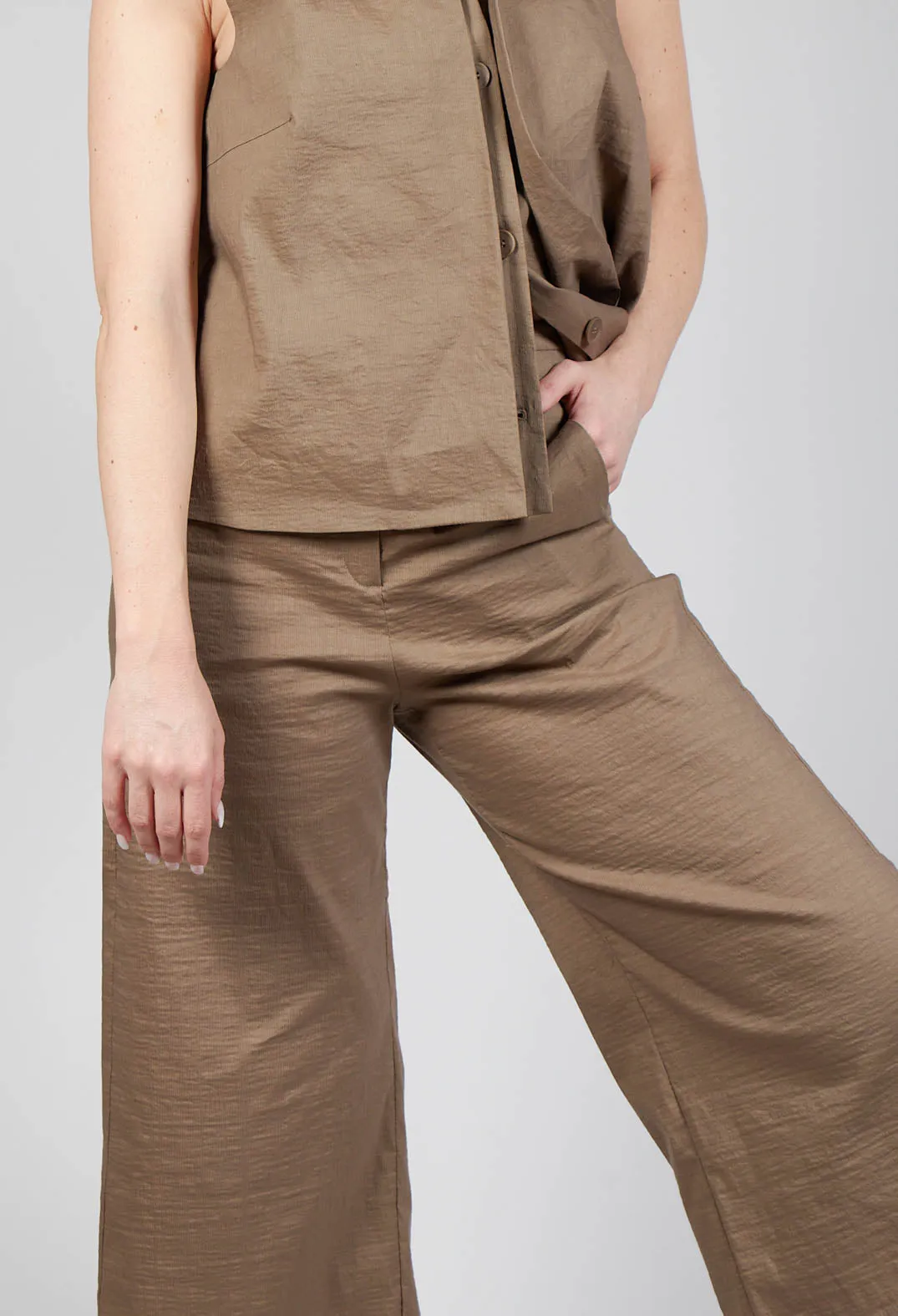 Khaki Alina Pants