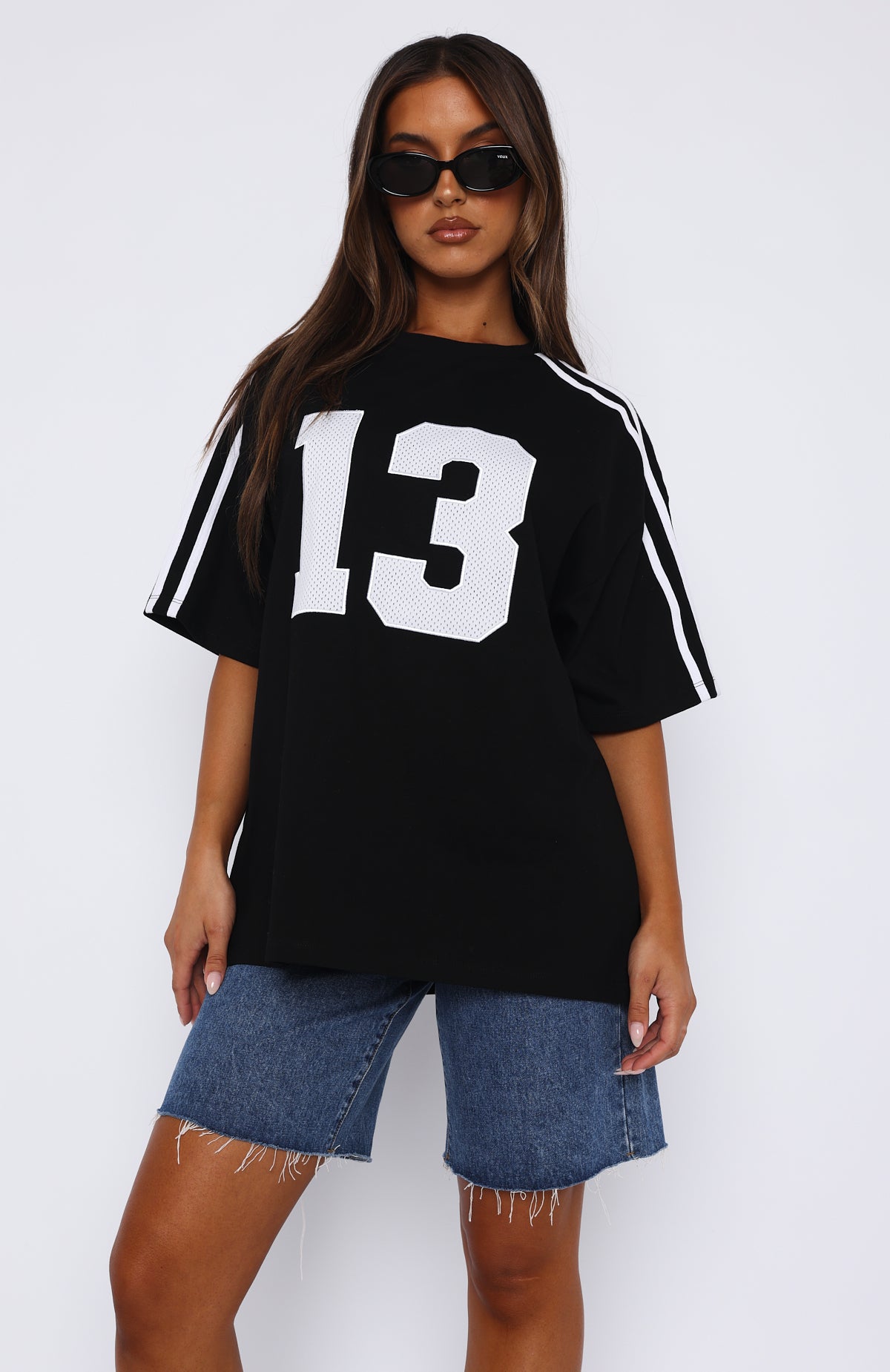 Always Statement Oversized Tee Black