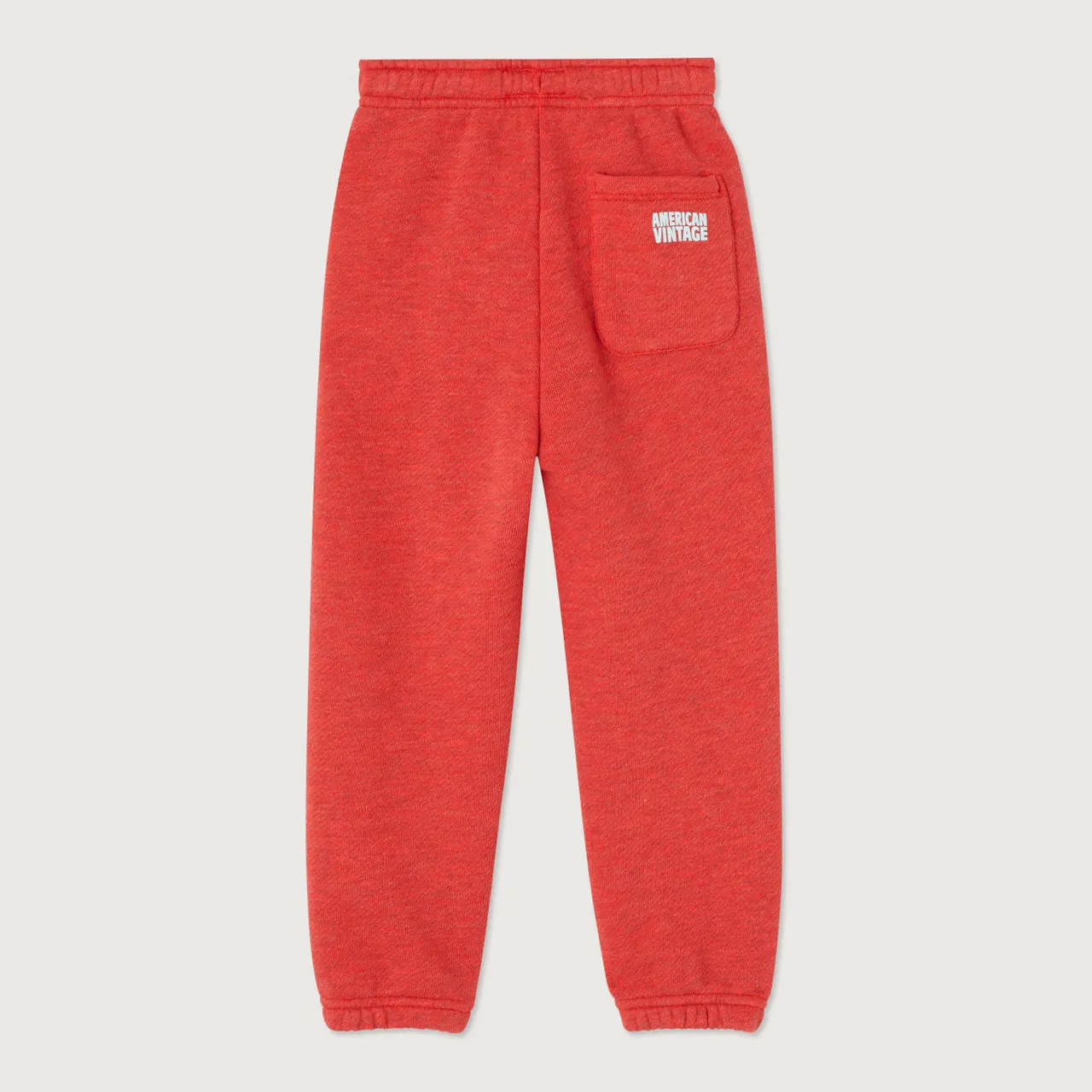 AMERICAN VINTAGE Red Doven Drawstring Sweatpants