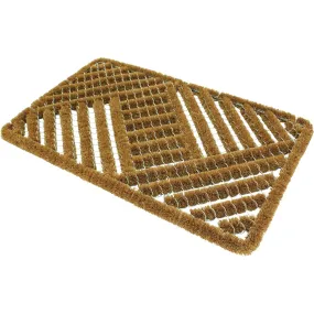 Americo Home Brush Maiden Boot Scraper Mat 18x30