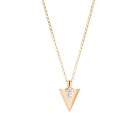 ANNOUSHKA Arrow diamond necklace