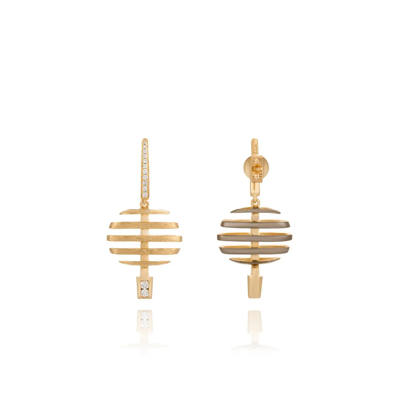 ANNOUSHKA earrings for garden parties.