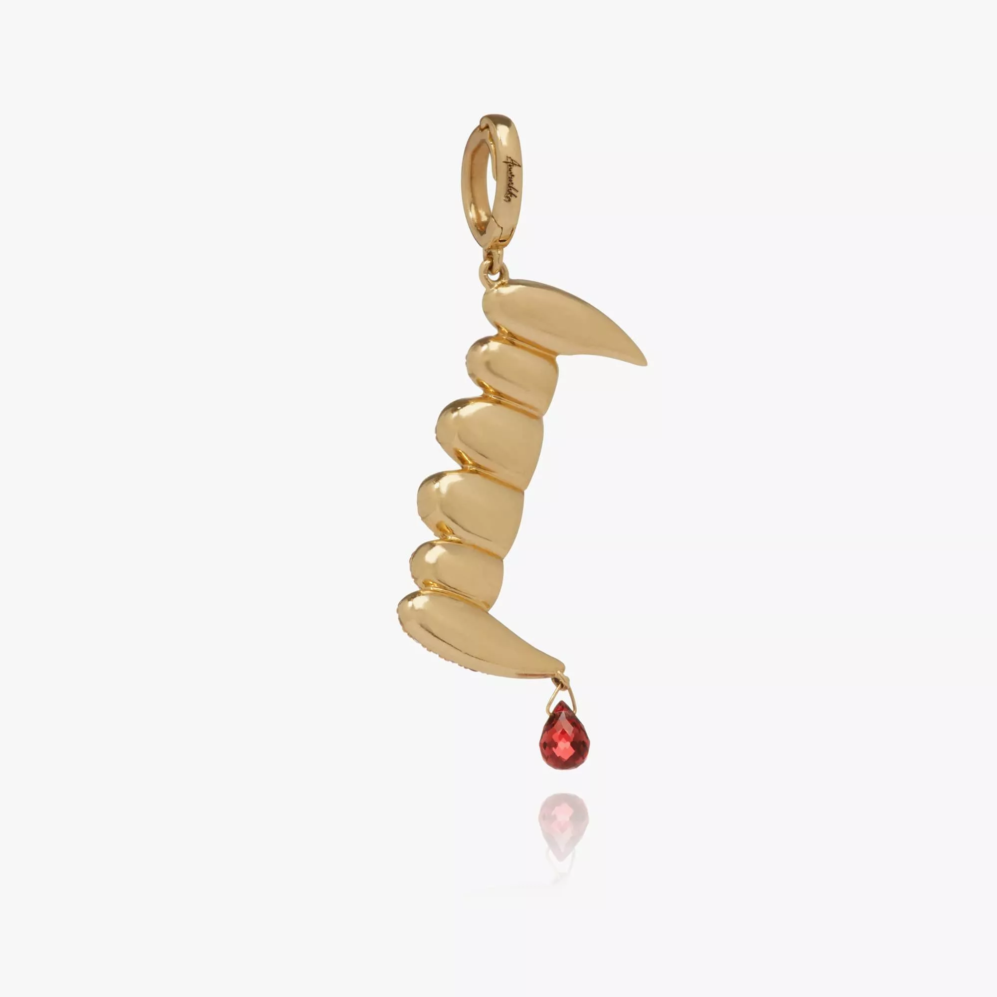 Annoushka x The Vampire's Wife Fangs Charm is a popular accessory collaboration that stands out for its unique vampire-inspired 