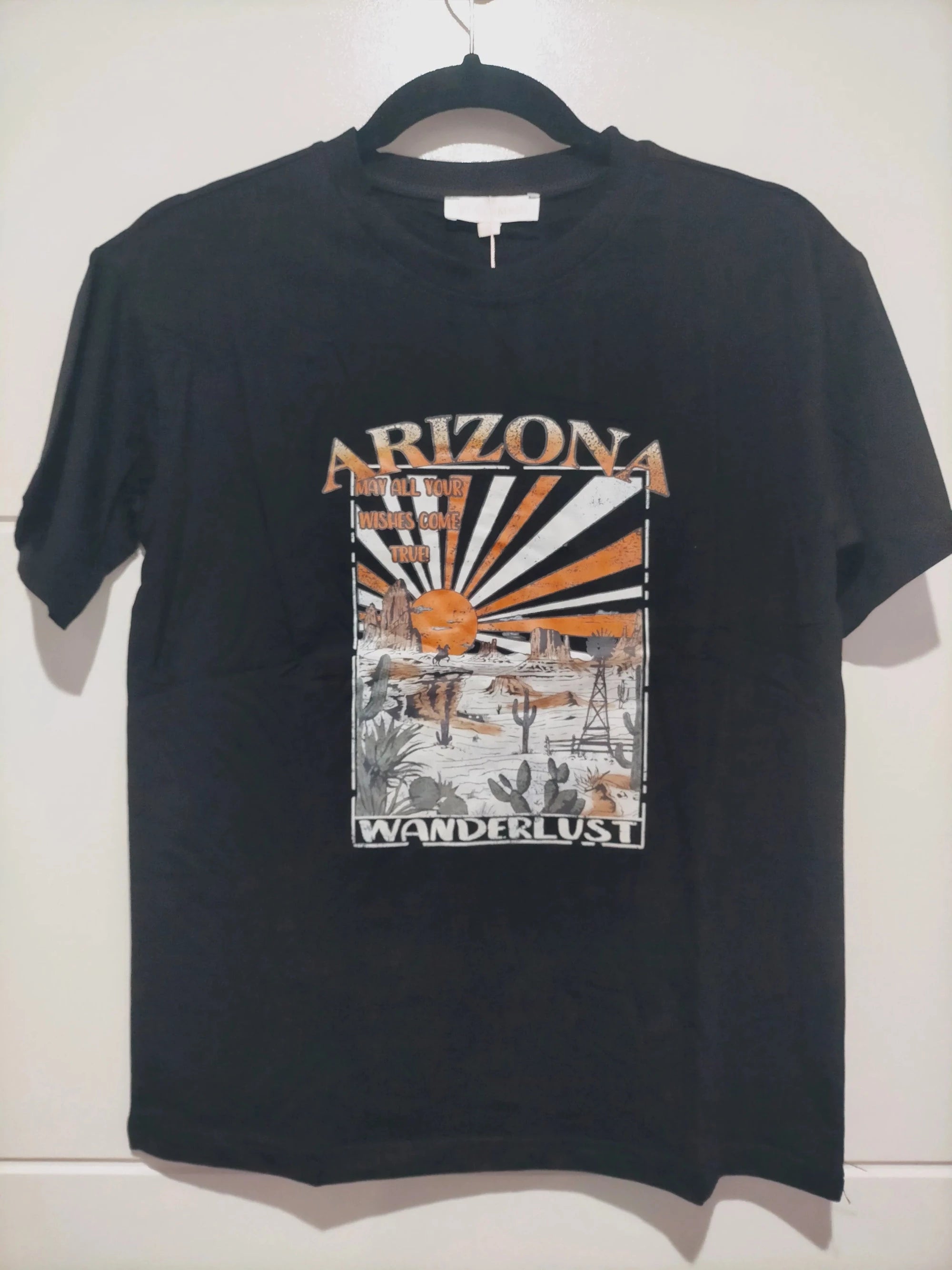 Arizona Wanderlust Black Band T-Shirt