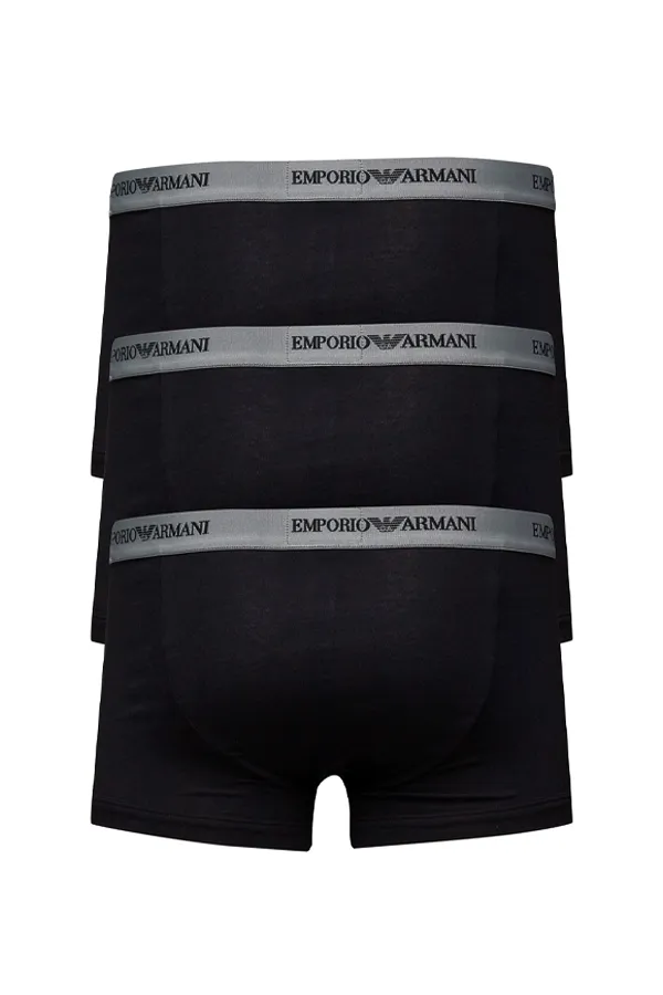 Armani Emporio Trunks 3 Pack Black