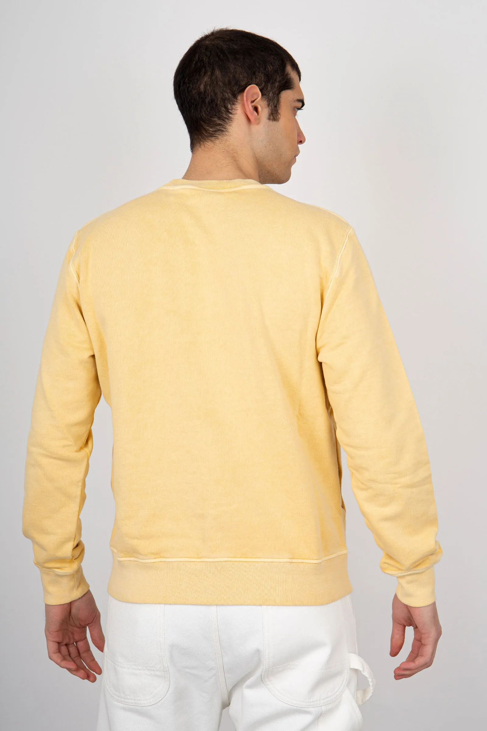 Aspesi cream cotton jersey sweatshirt