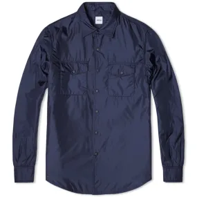 Aspesi Navy Double Pocket Overshirt