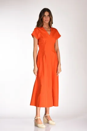 Aspesi Orange Worked Dress for Women