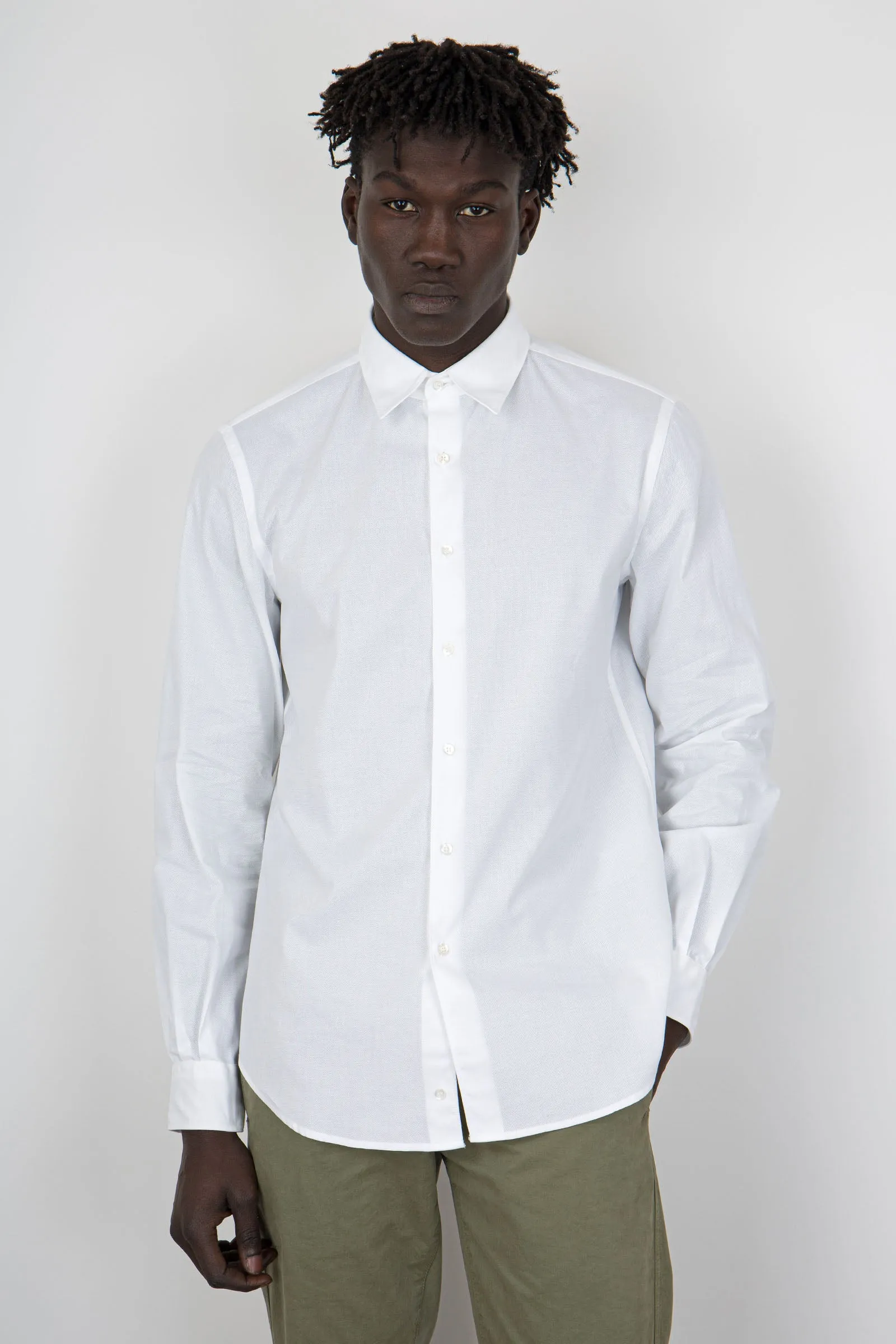 Aspesi White Men's Shirt