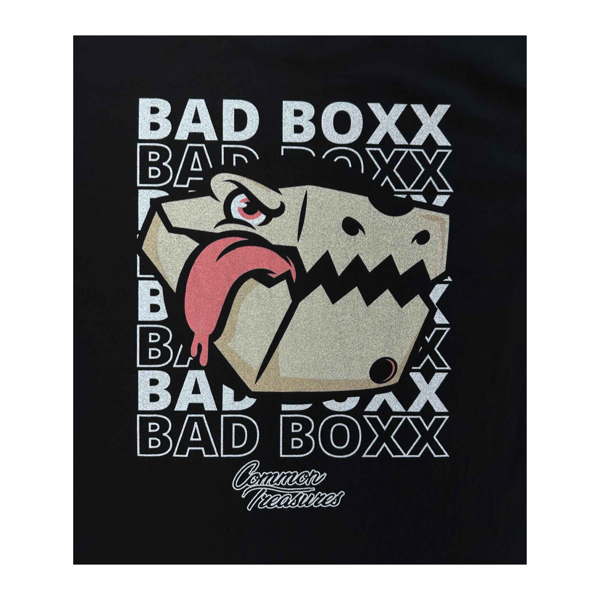 Bad Boxx Tee Oversized-Black.