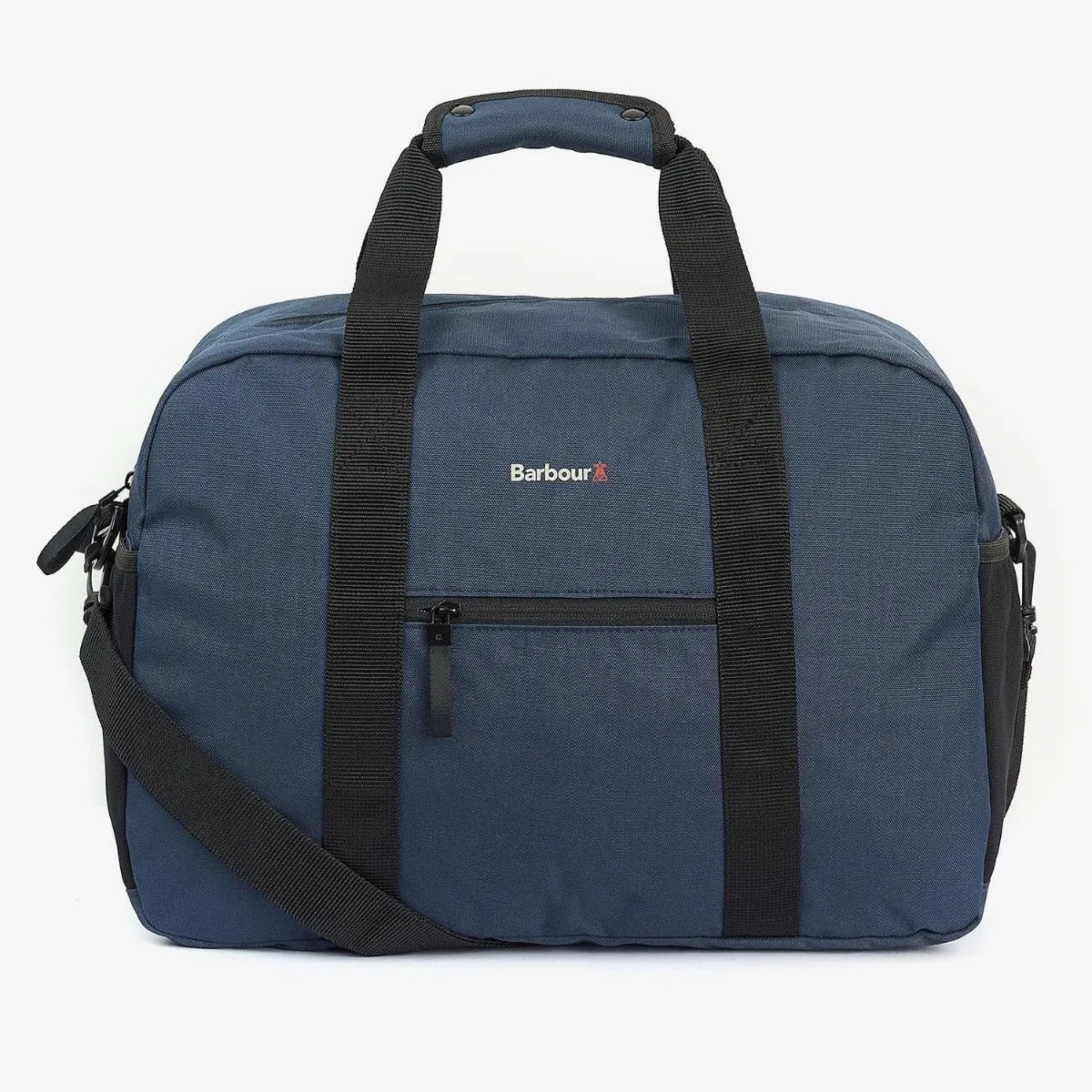 Barbour Arwin Canvas Duffel Bag in Navy/Black