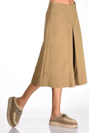 Beige skirt for women by Aspesi.