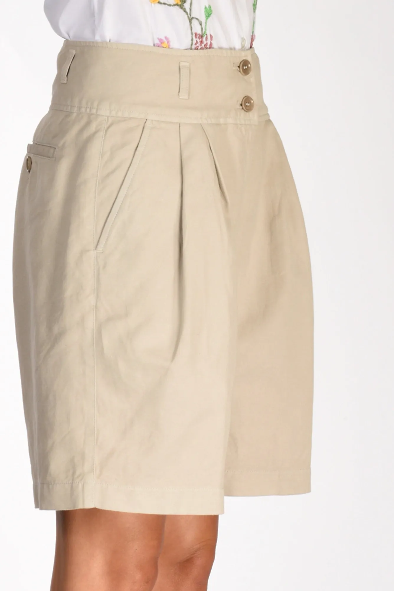 Beige Women's Aspesi Shorts