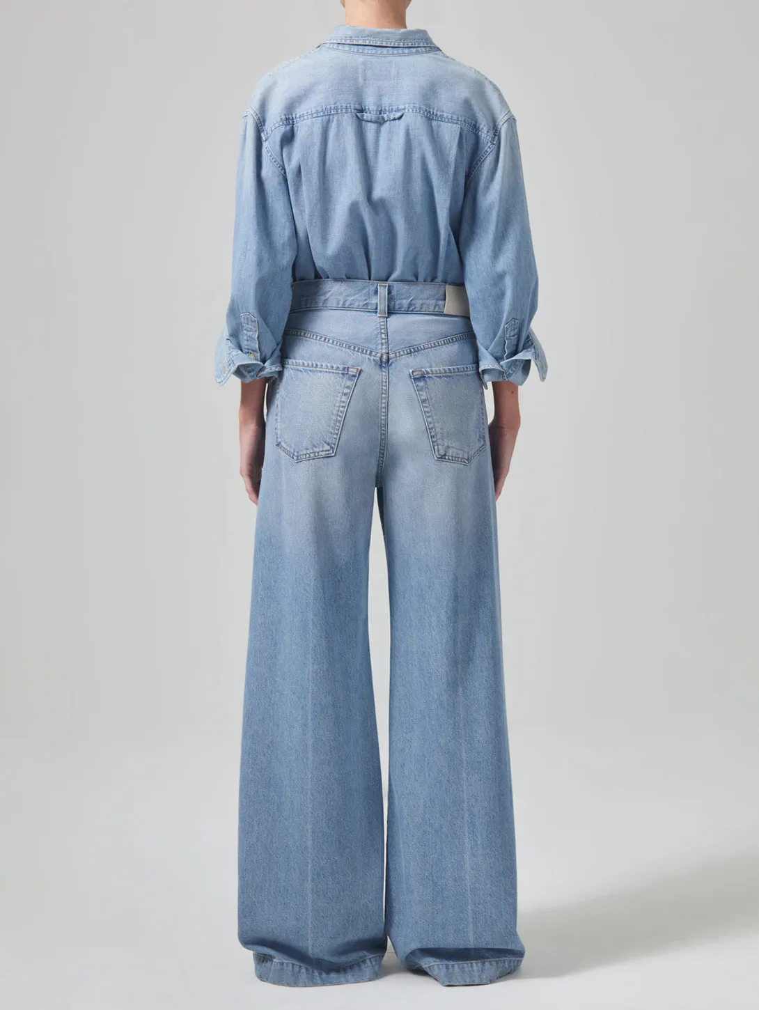 Beverly Trouser Jean - Moon