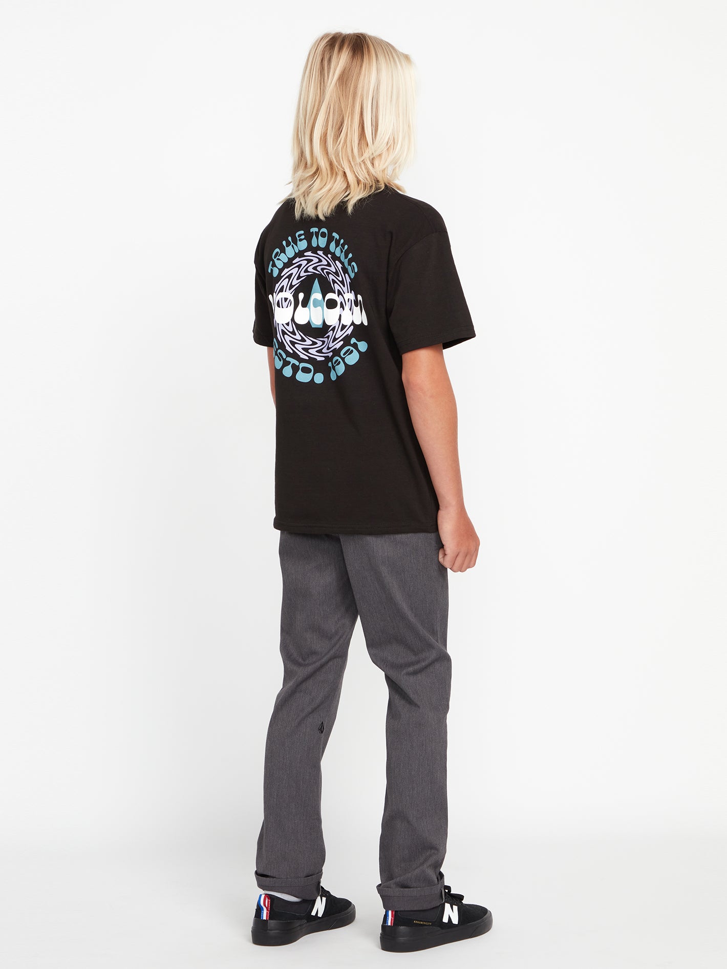 Big Boys Black Stone Backstage Tee