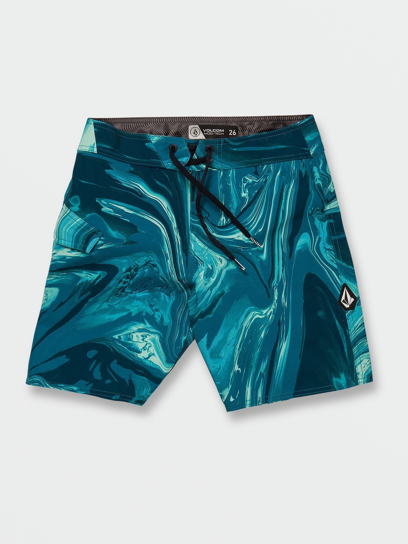 Big Boys Marble Trunks - Cali Blue Heather