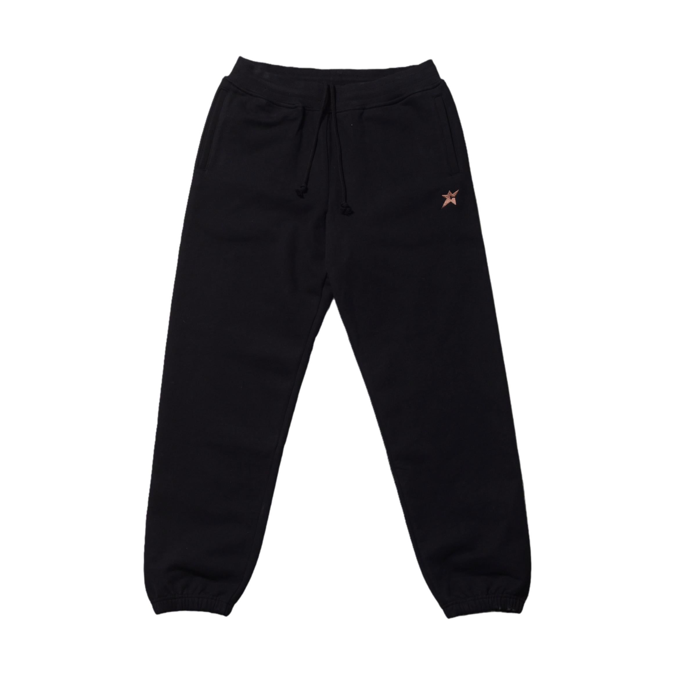 Black C Star Sweatpants by Carpet Co.