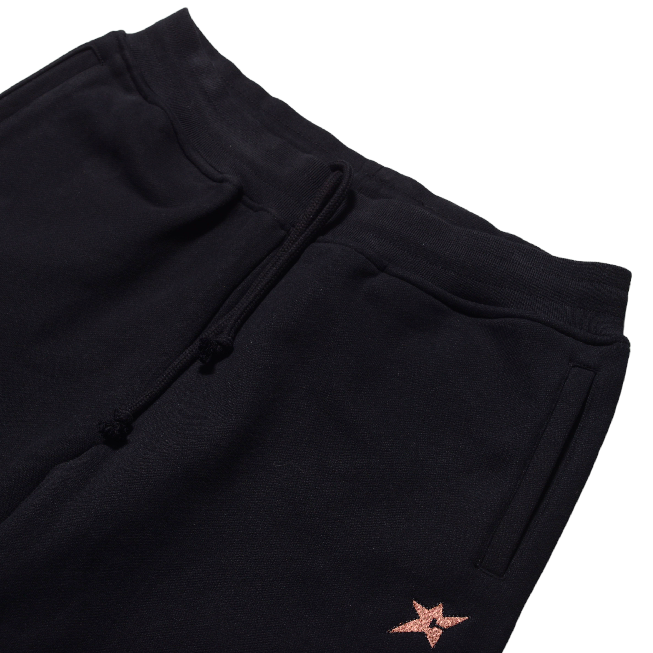 Black C Star Sweatpants by Carpet Co.