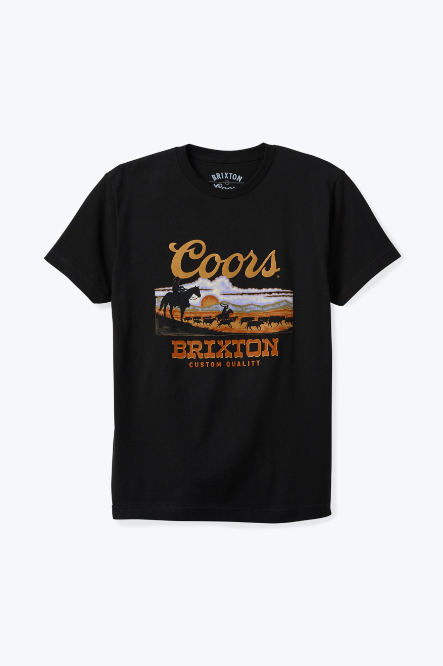 Black Coors Sunset S/S Standard Tee