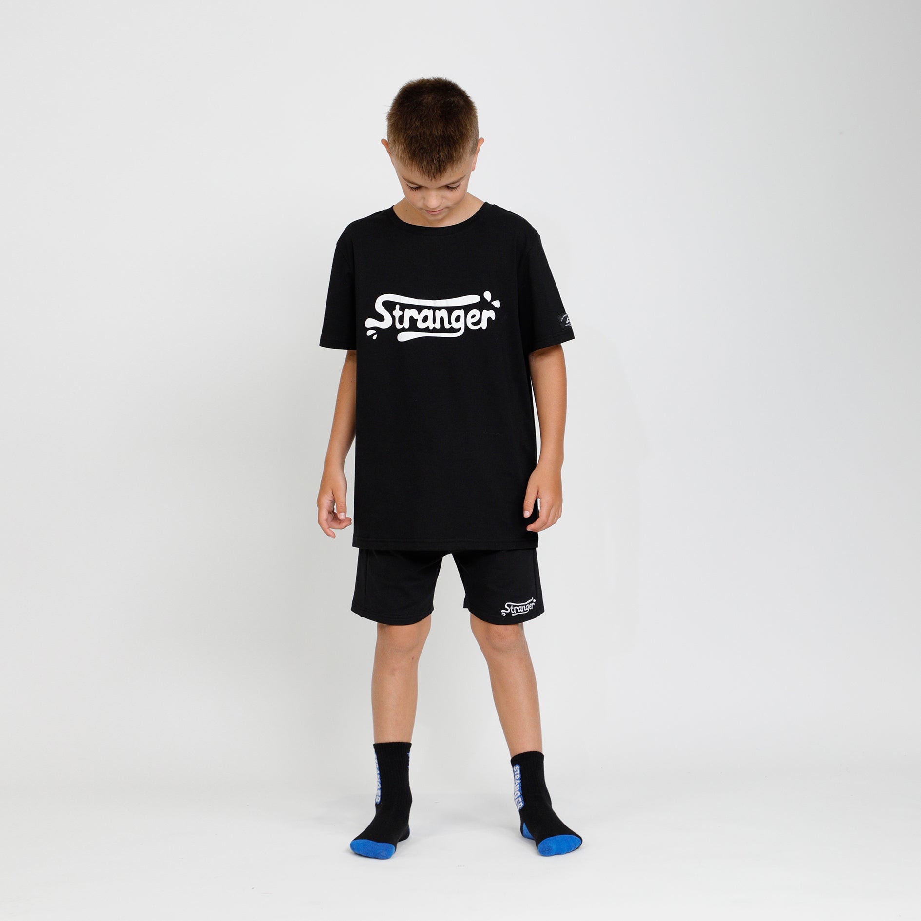 Black HS Stranger SS Tee