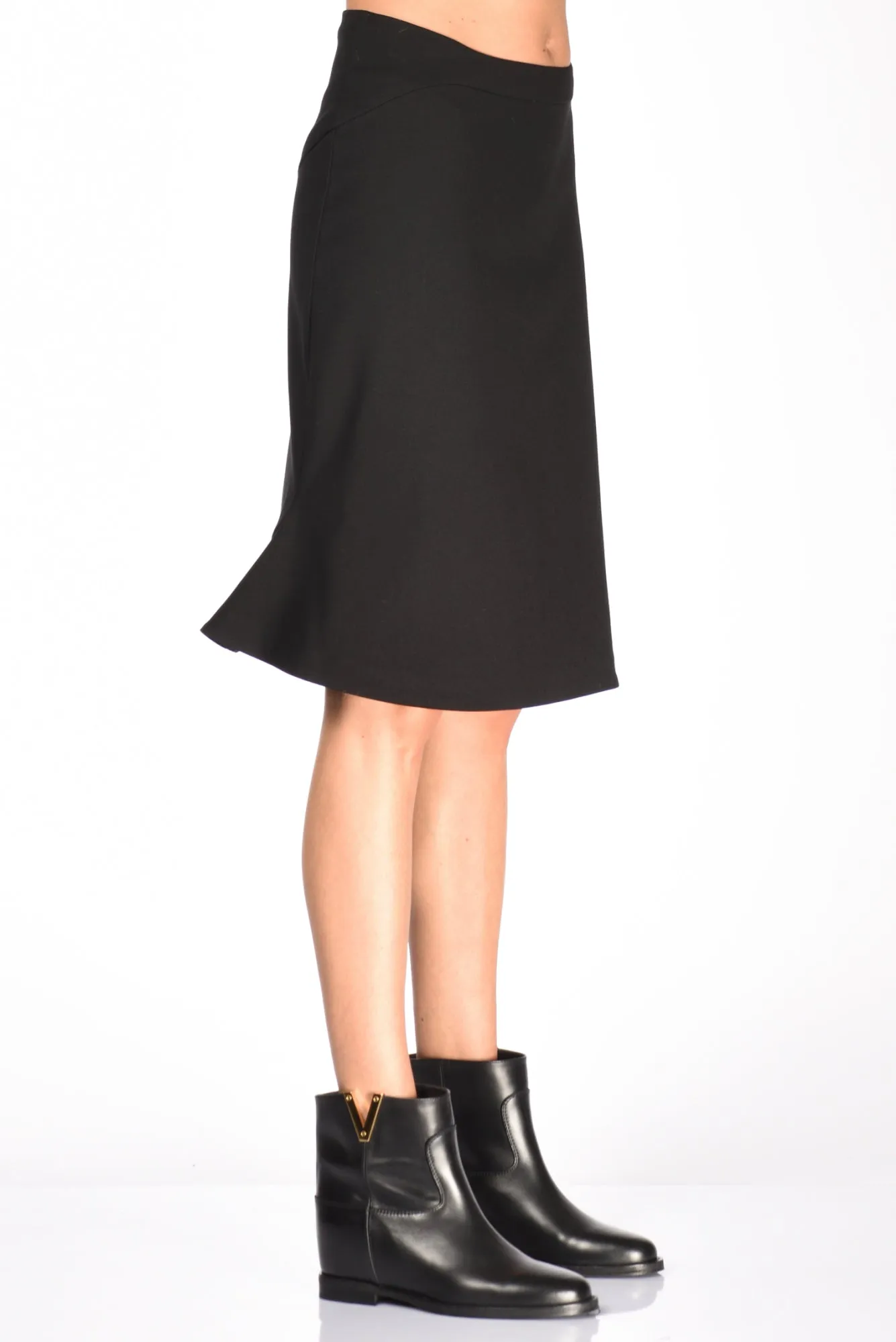 Black skirt for women by Aspesi.