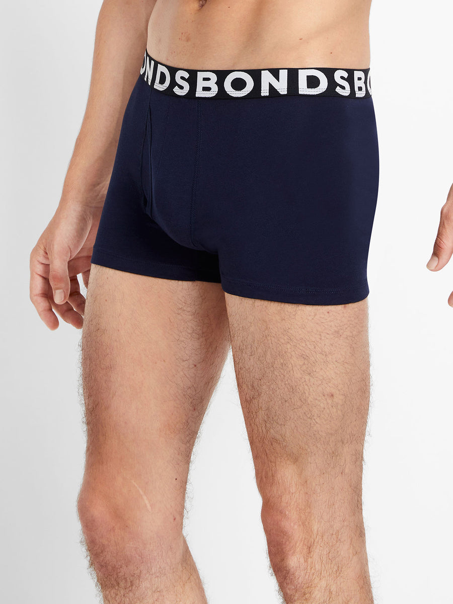 Bonds Everyday Trunks - Men's Underwear Navy Jocks