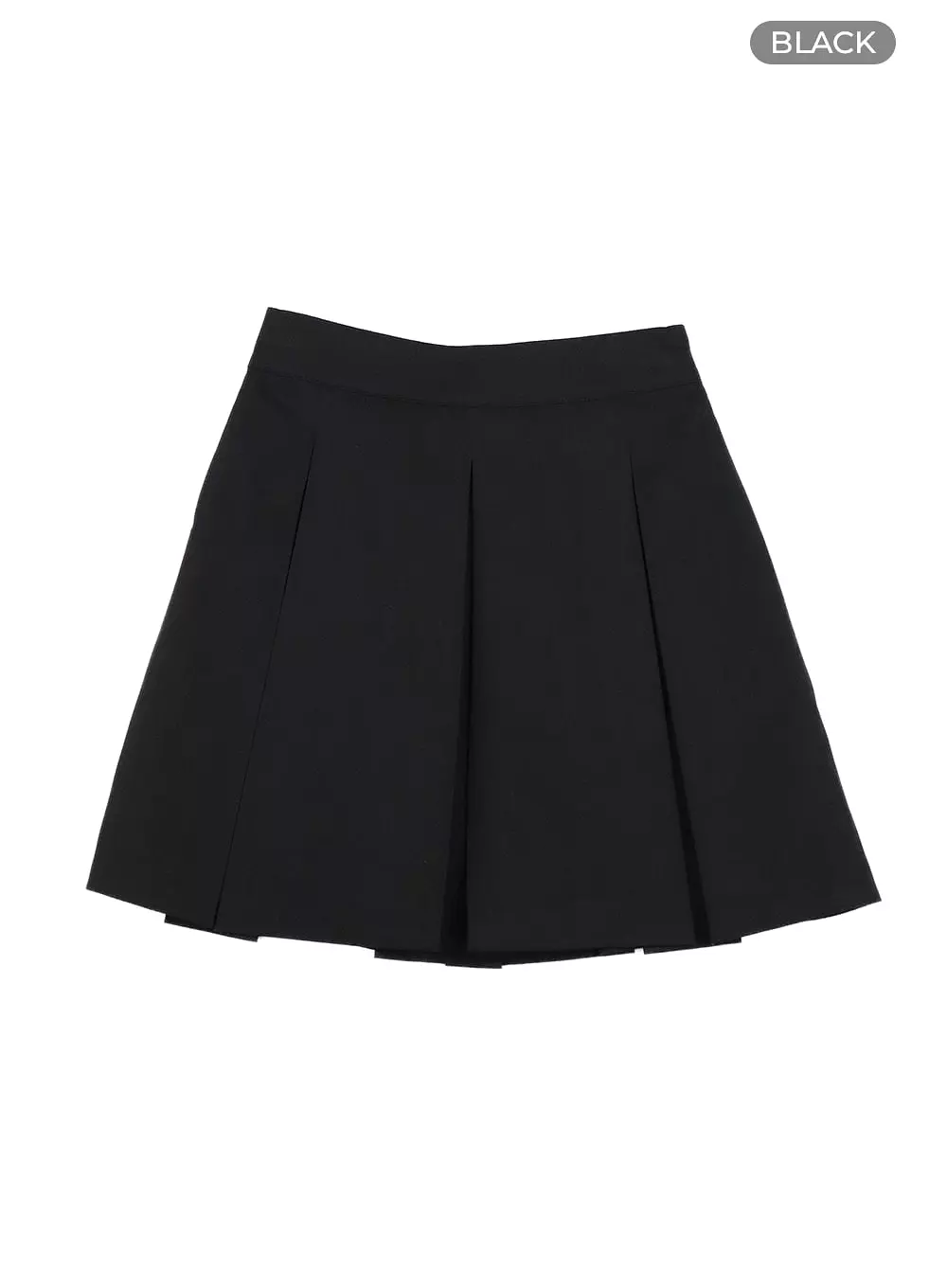 Box Pleat Mini Skirt - CA403