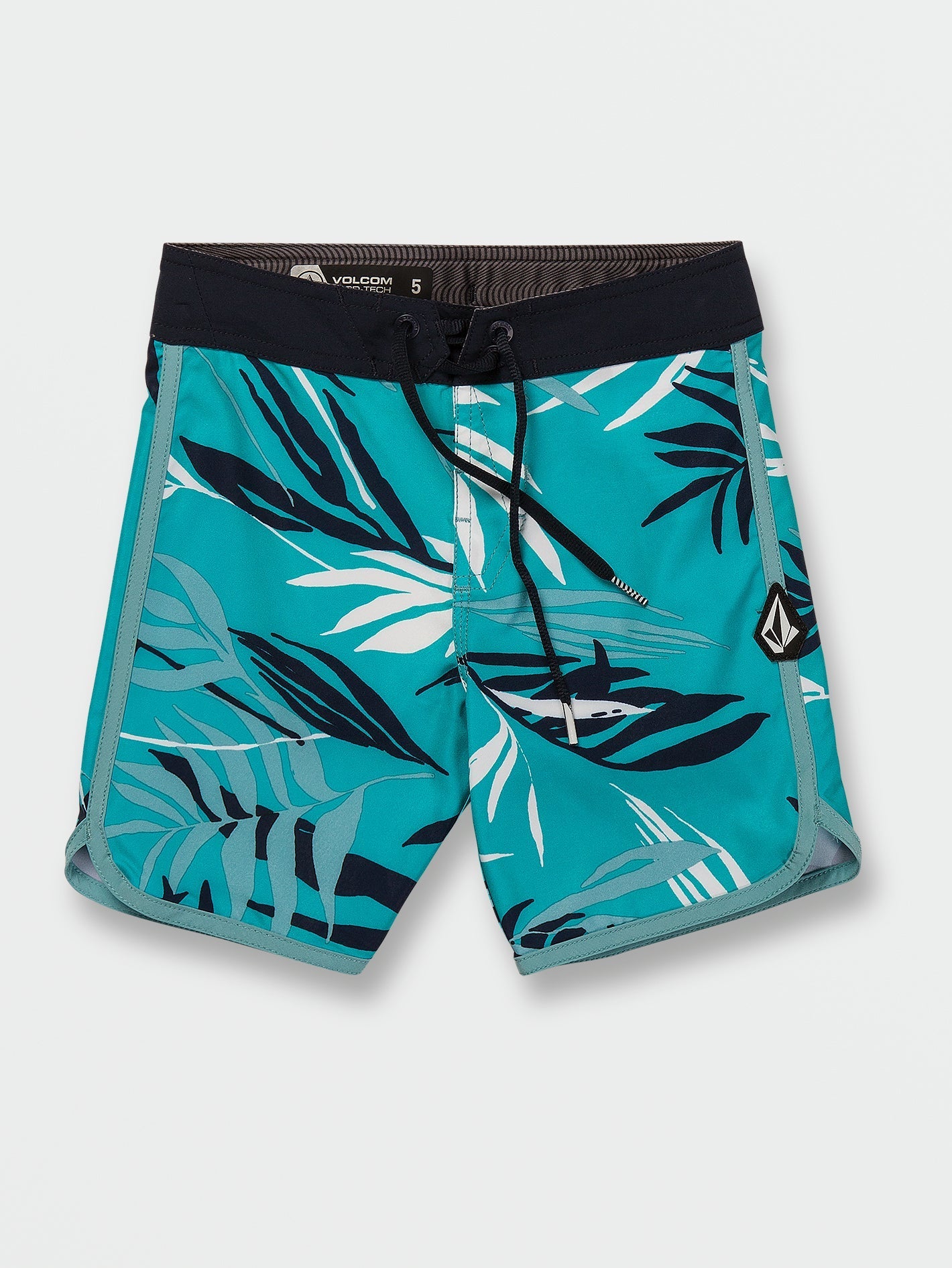 Boys Black Leaf Mod-Tech Trunks - Bleeding, Little