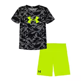 Boys' Under Armour Kids Printed T-Shirt and Short Set