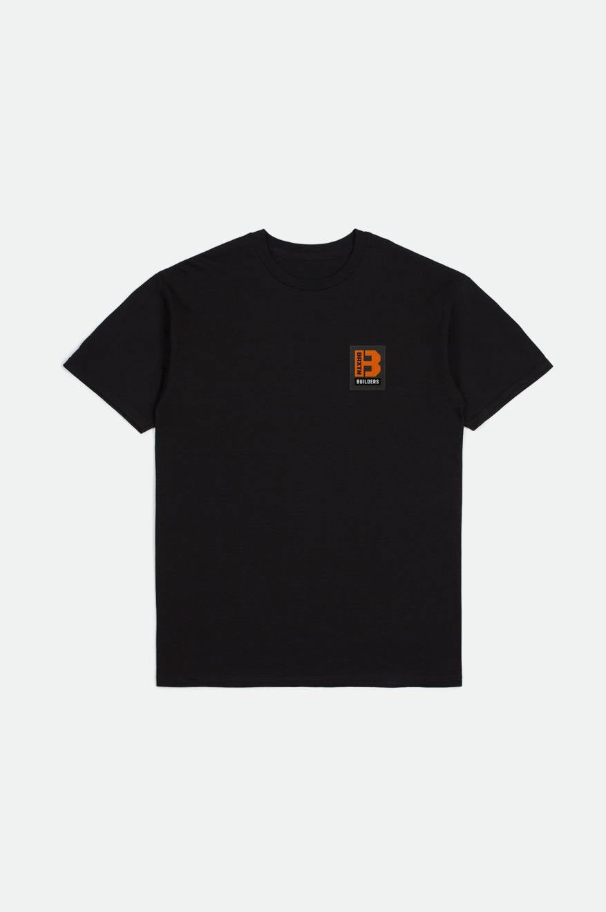 Builders Short Sleeve Standard T-Shirt - Black