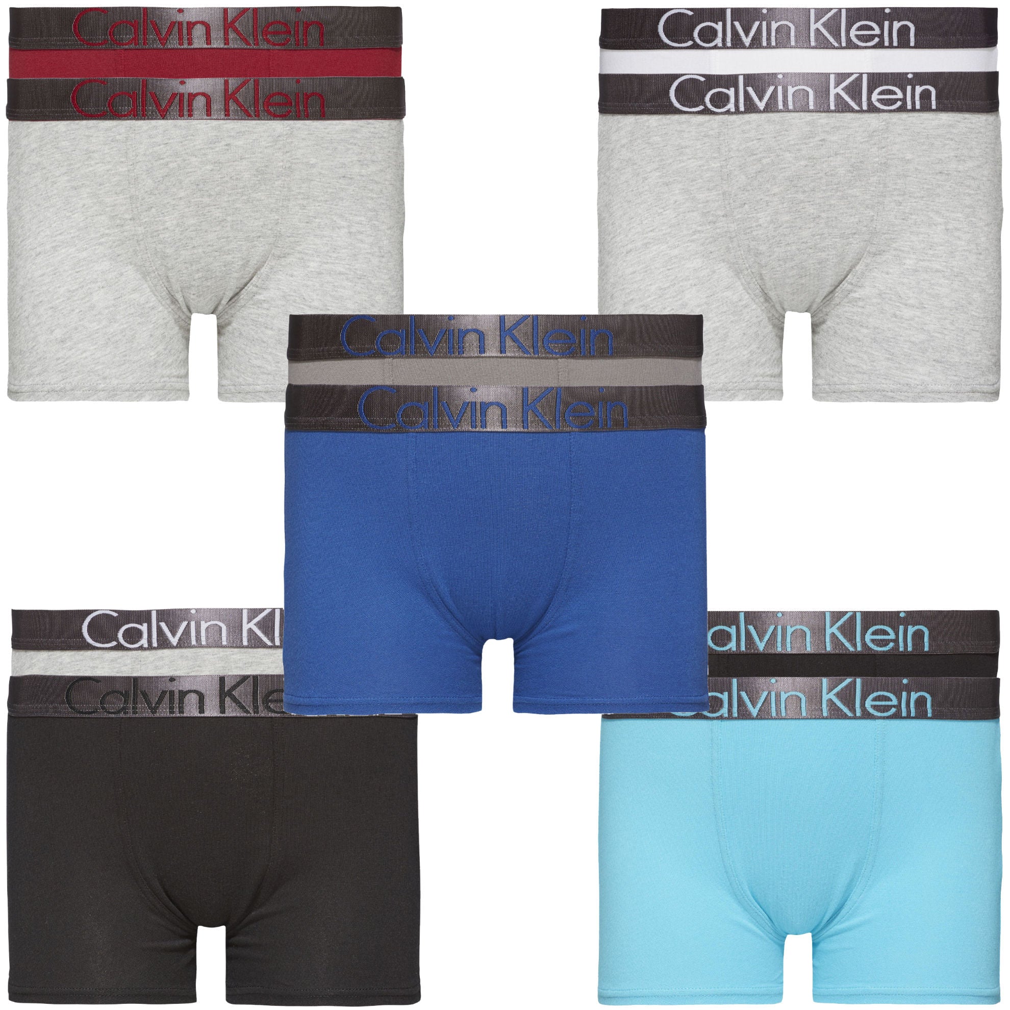 Calvin Klein Boys Boxer Trunks 2-Pack