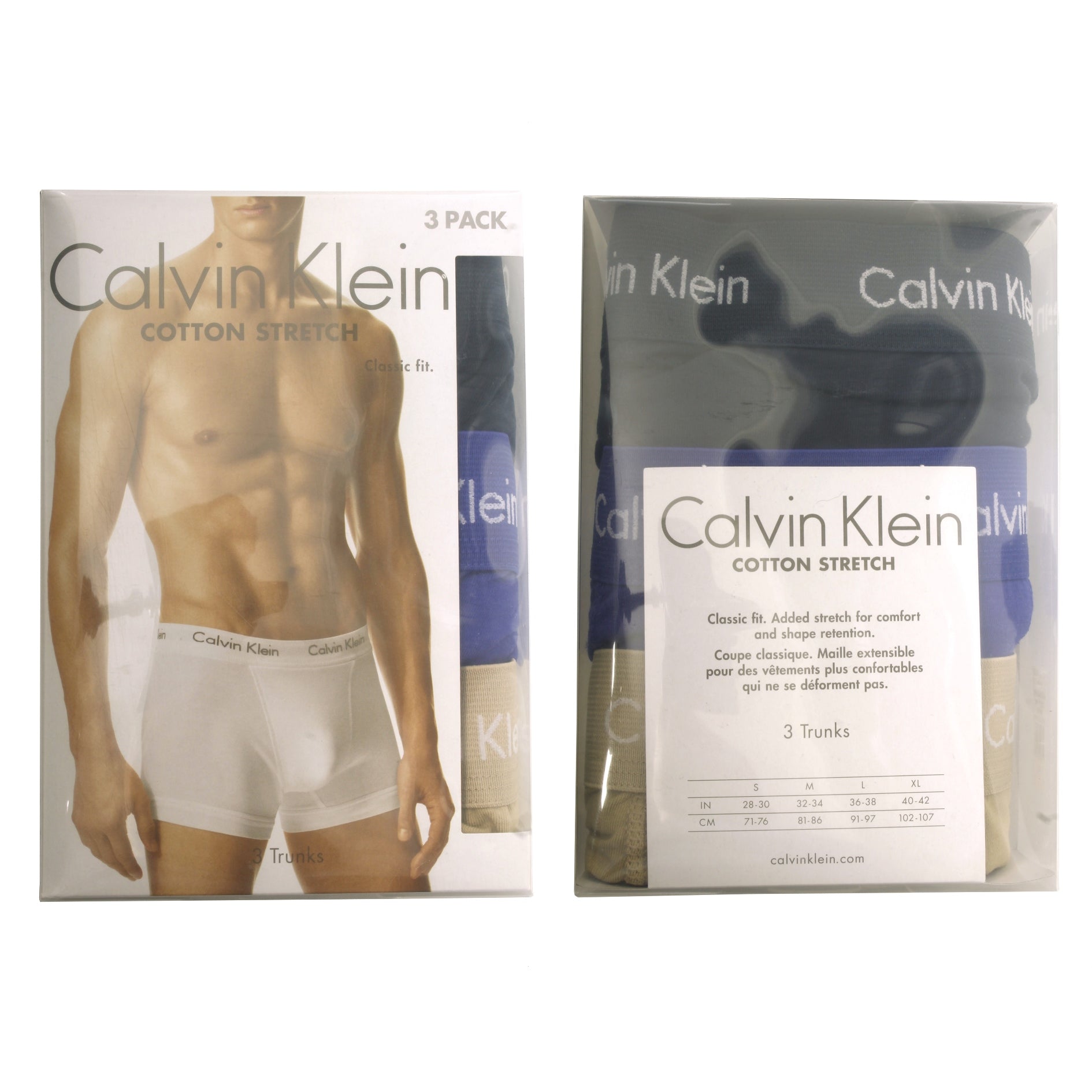 Calvin Klein Classic Boxer Shorts/ Trunks (3-Pack) for Men