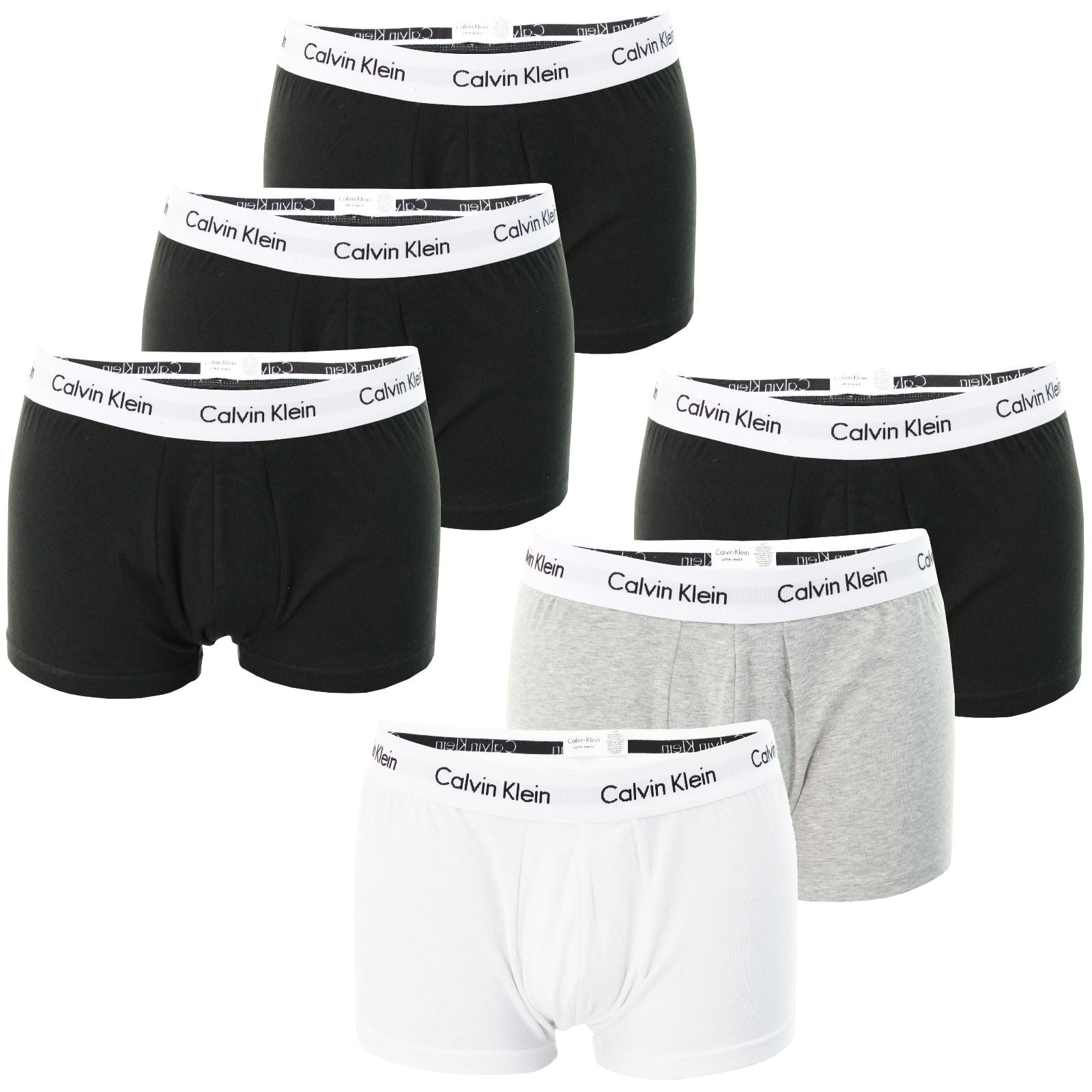 Calvin Klein Low Rise Trunks 3 Pack Boxer Shorts