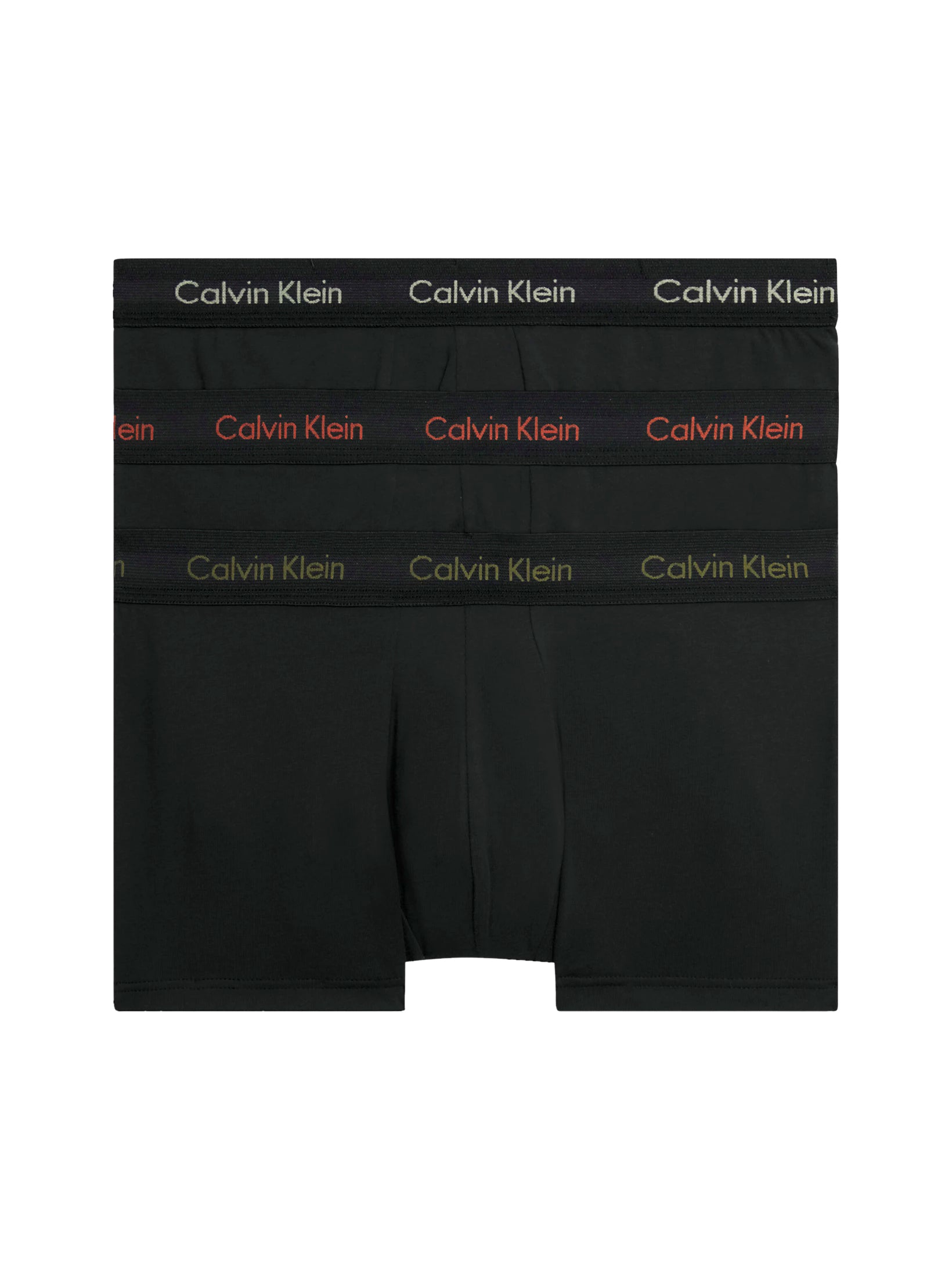 Calvin Klein Low Rise Trunks 3 Pack Boxer Shorts