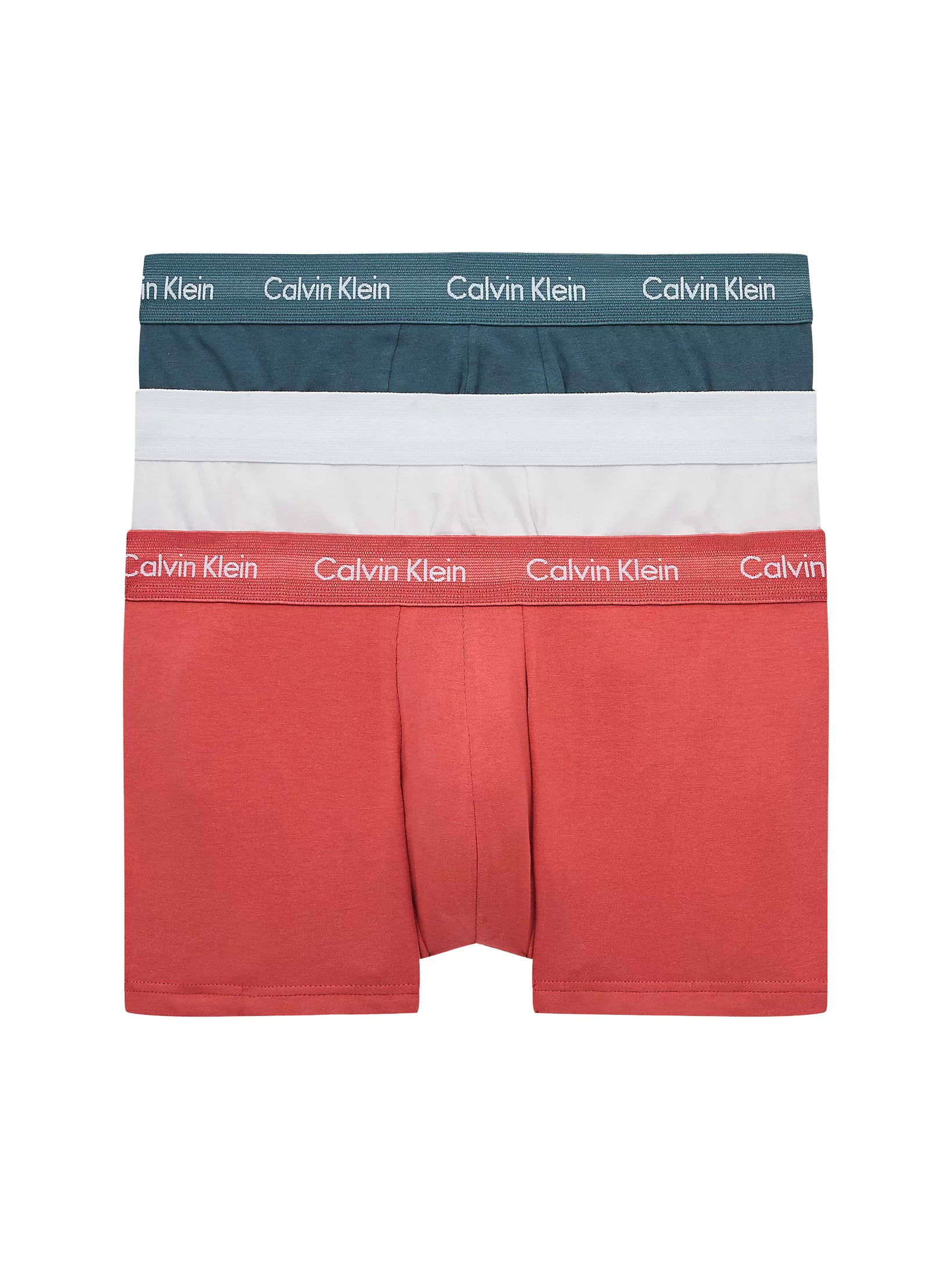 Calvin Klein Low Rise Trunks 3 Pack Boxer Shorts