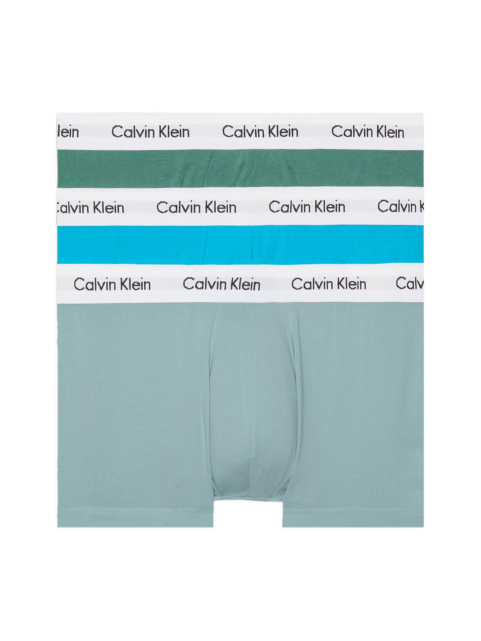 Calvin Klein Low Rise Trunks 3 Pack Boxer Shorts