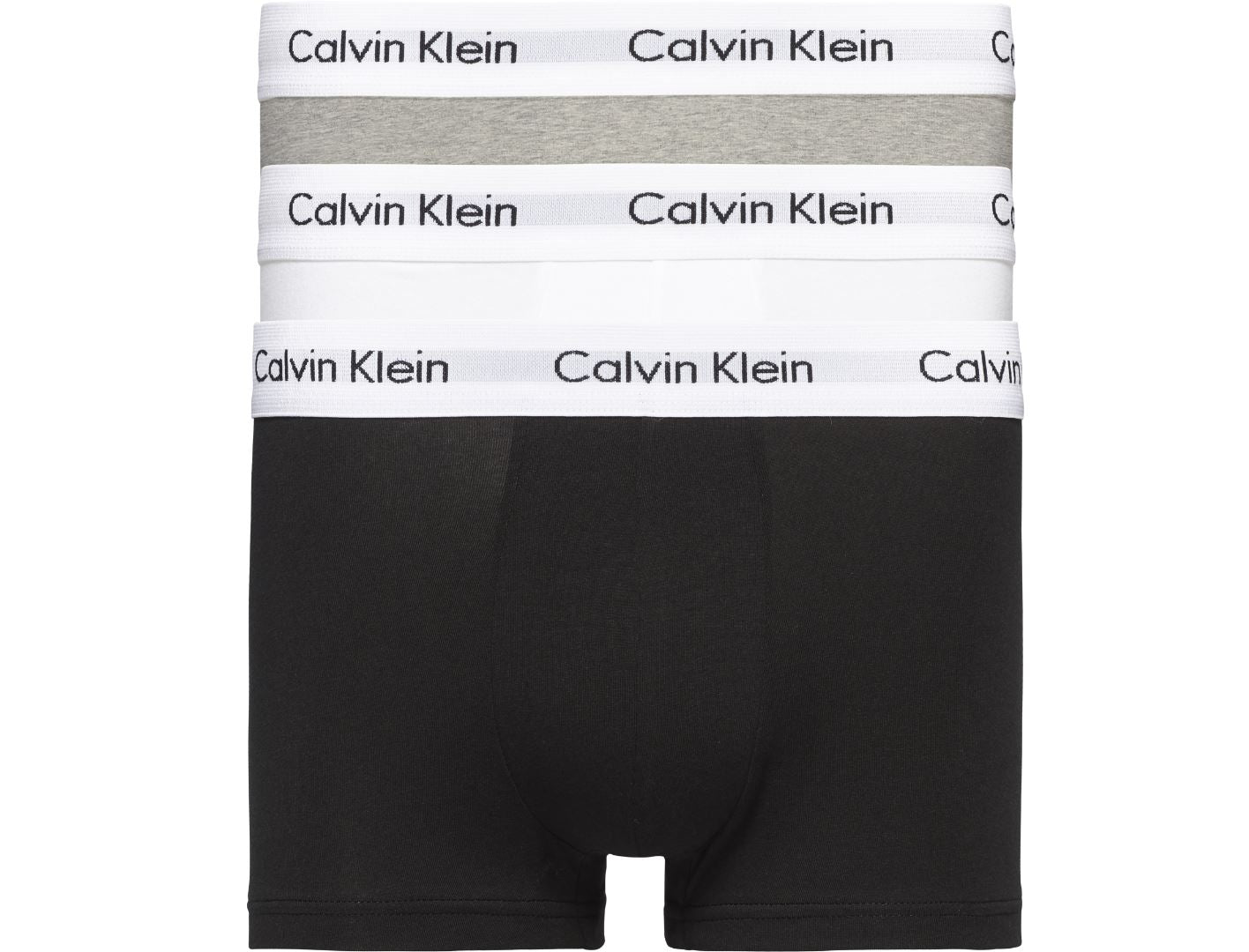 Calvin Klein Low Rise Trunks 3 Pack Boxer Shorts