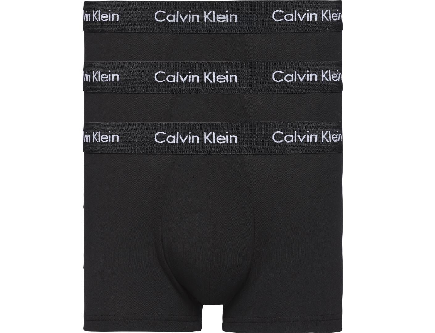 Calvin Klein Low Rise Trunks 3 Pack Boxer Shorts