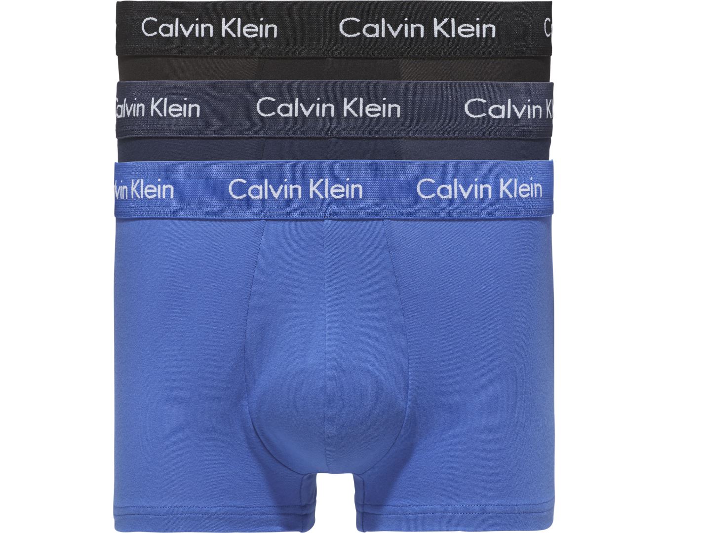 Calvin Klein Low Rise Trunks 3 Pack Boxer Shorts