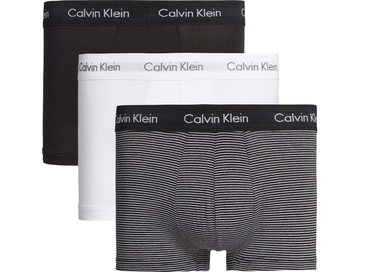 Calvin Klein Low Rise Trunks 3 Pack Boxer Shorts